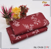 2 Pcs Women's Unstitched Printed Suit