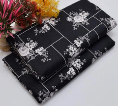 2 Pcs Women's Unstitched Printed Suit